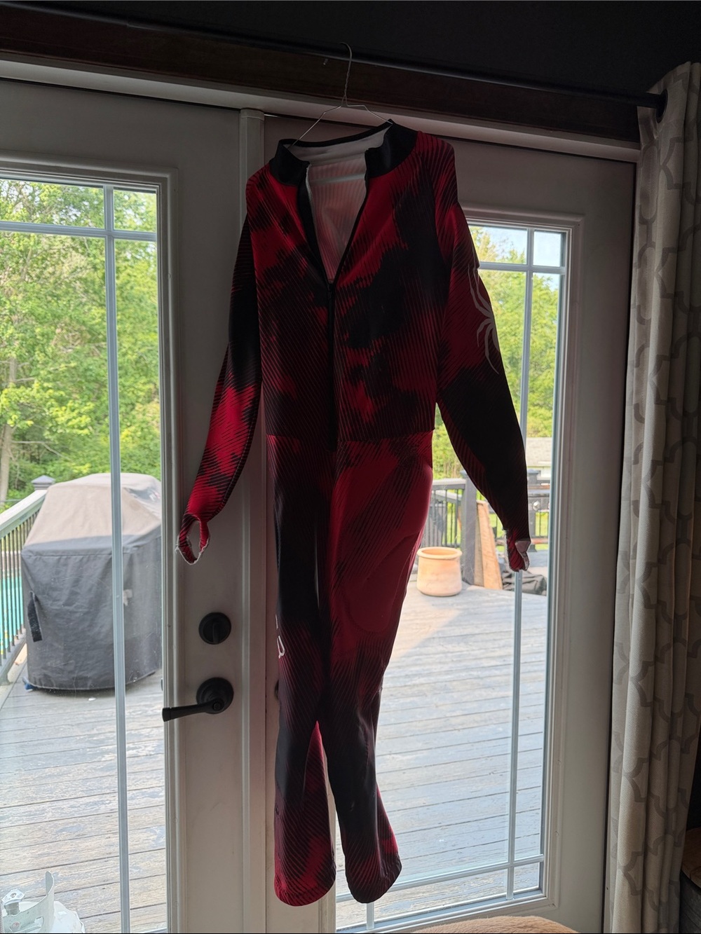 Spyder ski race suit